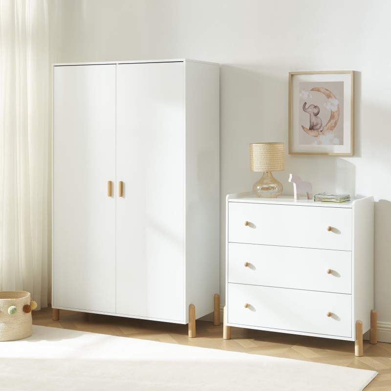 Armoire enfant ILIO blanc