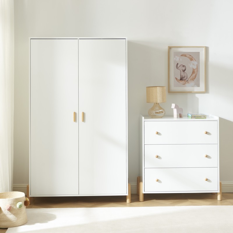 Armoire enfant ILIO blanc