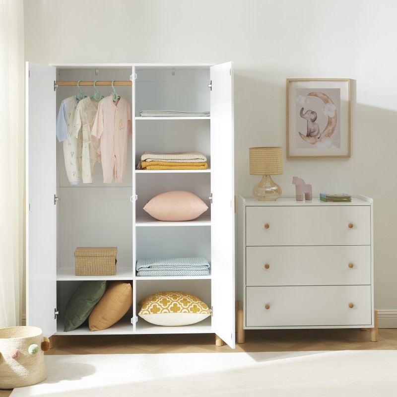 Armoire enfant ILIO blanc