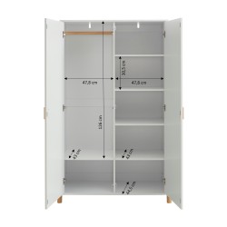 Armoire enfant ILIO blanc