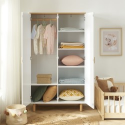 Armoire enfant AURA blanc