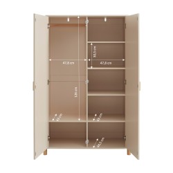 Armoire enfant ILIO beige