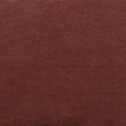 Lot de 2 chaises JACK tissu bordeaux pieds métal chromé