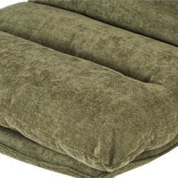 Fauteuil HYGEA tissu vert 1 place