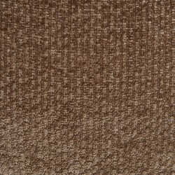 Canapé ALISTAIR 2 places tissu chenille marron