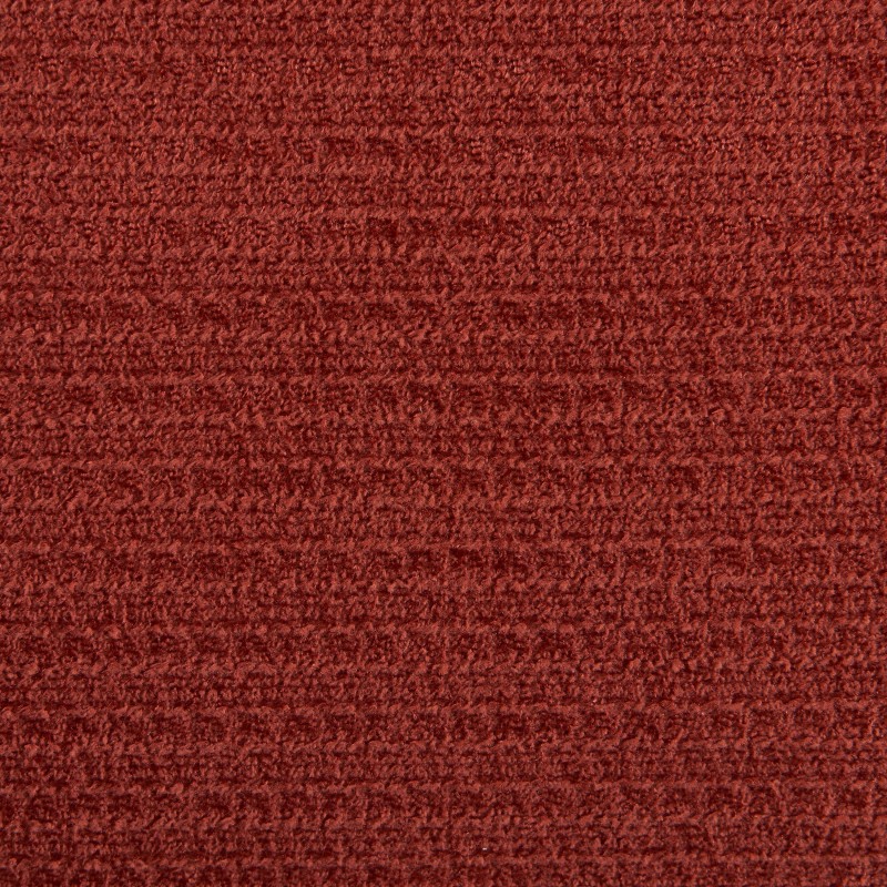 Fauteuil compressé KAIDO 1 place en mousse et tissu terracotta
