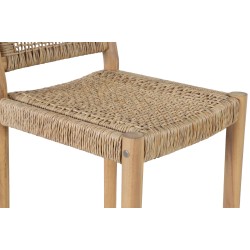 Lot de 2 tabourets de bar NURI hauteur d'assise 75 cm