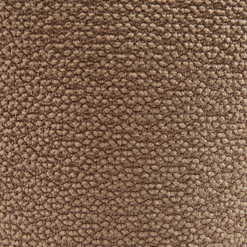 Pouf ASSA tissu marron