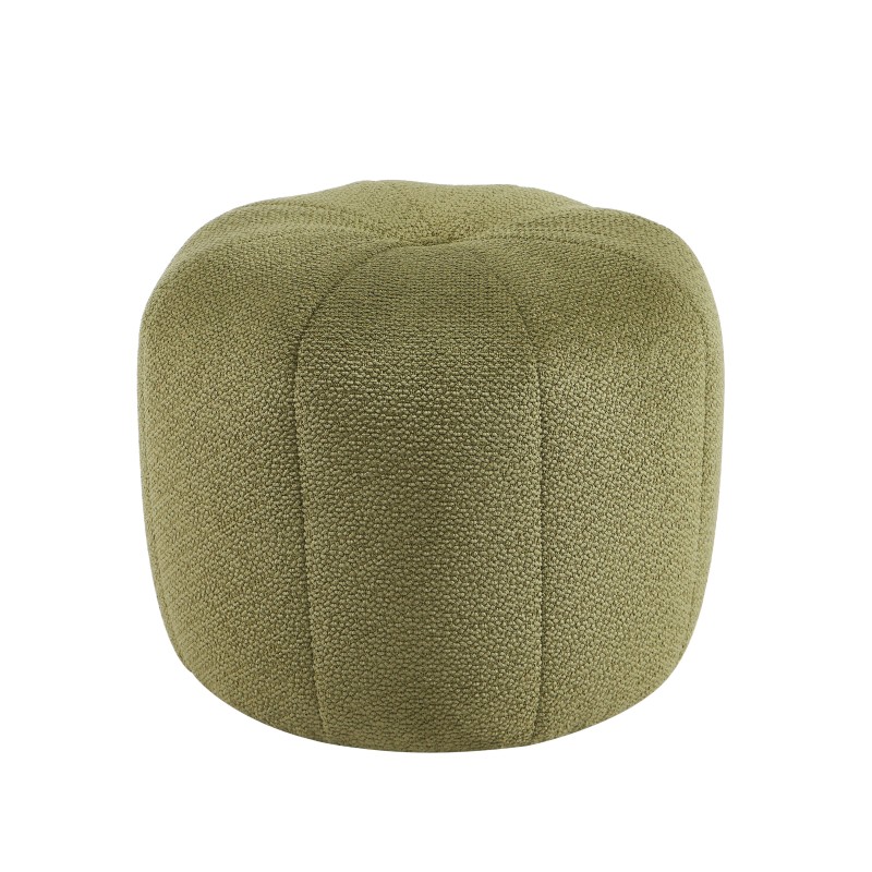 Pouf ASSA tissu kaki