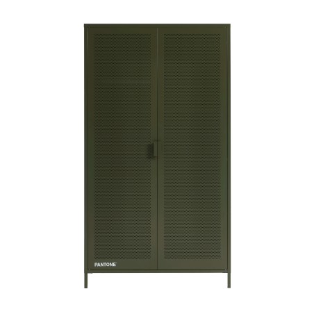 PANTONE-Schrank aus Metall in Olivgrün, 2-türig