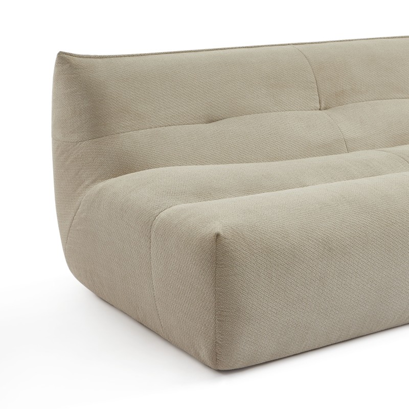 Banquette PANTONE 2 places tissu beige