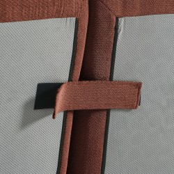 Banquette PANTONE 2 places tissu bordeaux