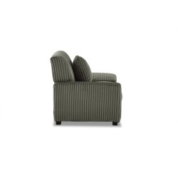 Fauteuil fixe ADEA 1 place velours côtelé vert
