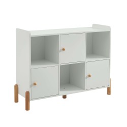 Bibliothèque enfant MONA blanc 111,5x82,5cm
