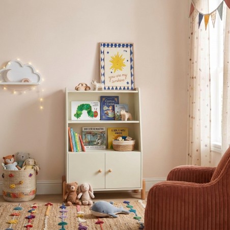 Kinderregal MONA beige 81,5 x 114 cm