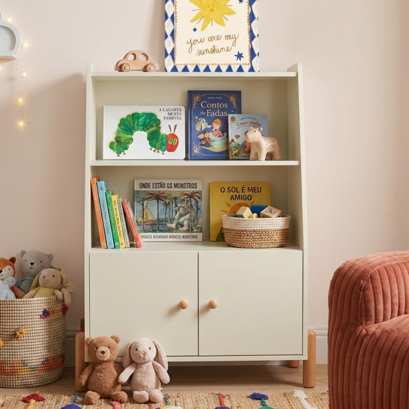 Kinderregal MONA beige 81,5 x 114 cm