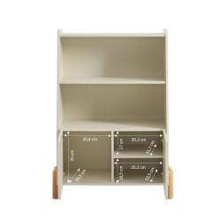 Kinderregal MONA beige 81,5 x 114 cm