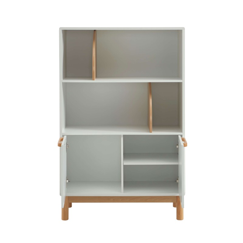 Bibliothèque enfant ROME blanc 75x116 cm