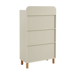 Bibliothèque enfant JANA beige 75x131cm