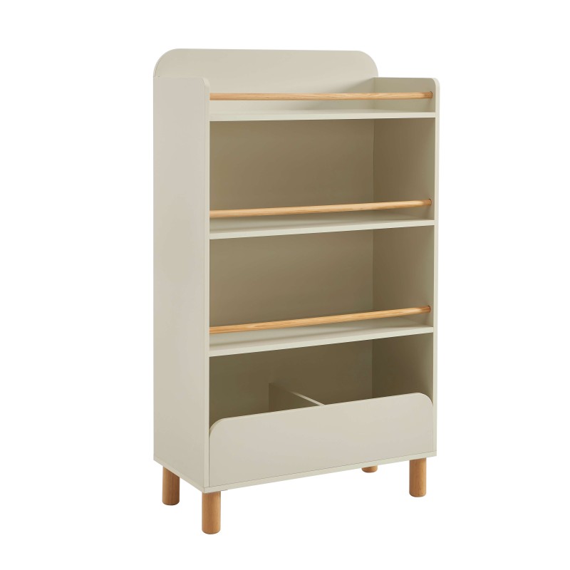 Bibliothèque enfant JANA beige 75x131cm