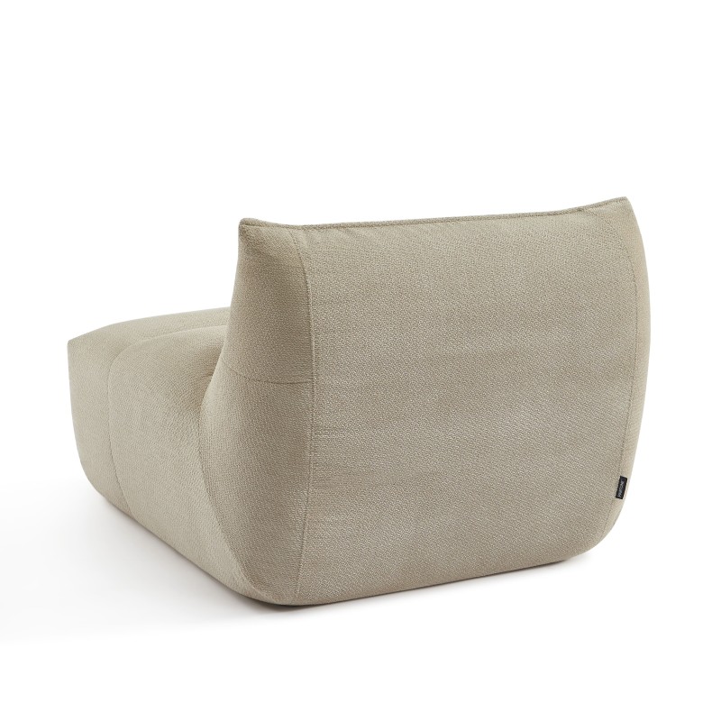 Chauffeuse PANTONE 1 place tissu beige