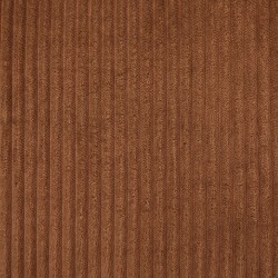 Fauteuil convertible compressé NYX en mousse 1 place velours côtelé terracotta