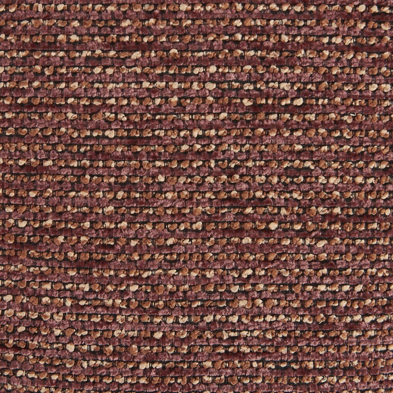 Fauteuil rotatif GEMI 1 place tissu chenille bordeaux