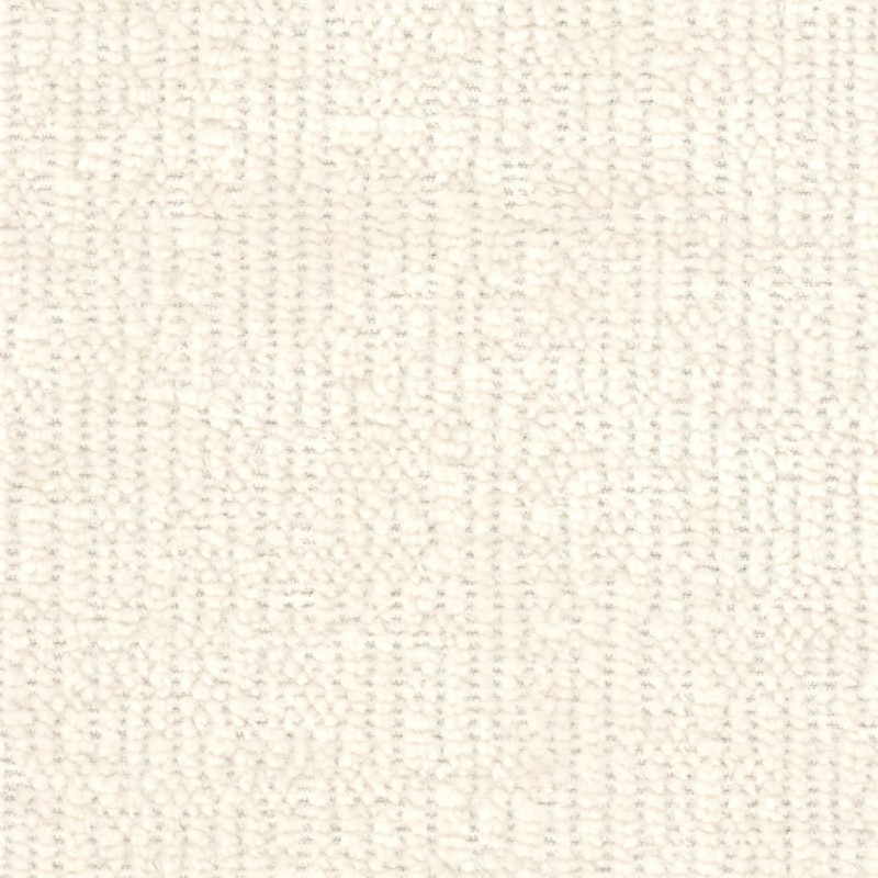 Pouf SORELLA tissu chenille écru