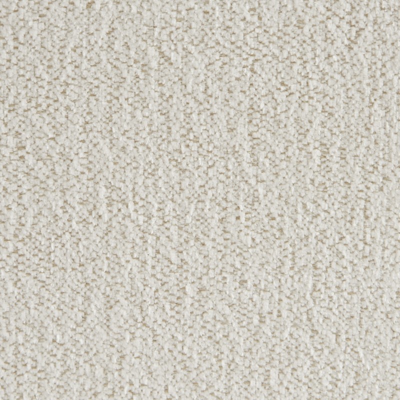 Lit coffre MARCY tissu chenille beige 140x190 sommier inclus
