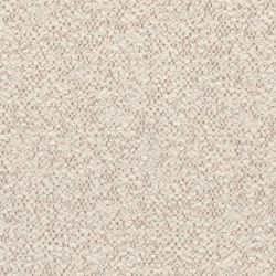 Canapé d'angle droit convertible CARLOTTA 4 places tissu bouclette grège