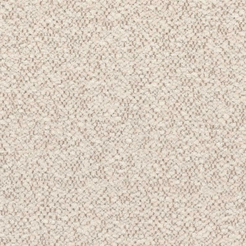 Canapé d'angle gauche convertible CARLOTTA 4 places tissu bouclette grège