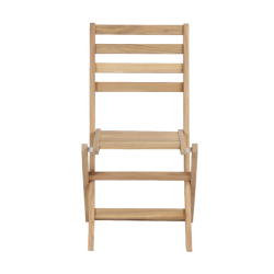 Ensemble table et 6 chaises MOLA extensible 160/220cm en bois d'acacia