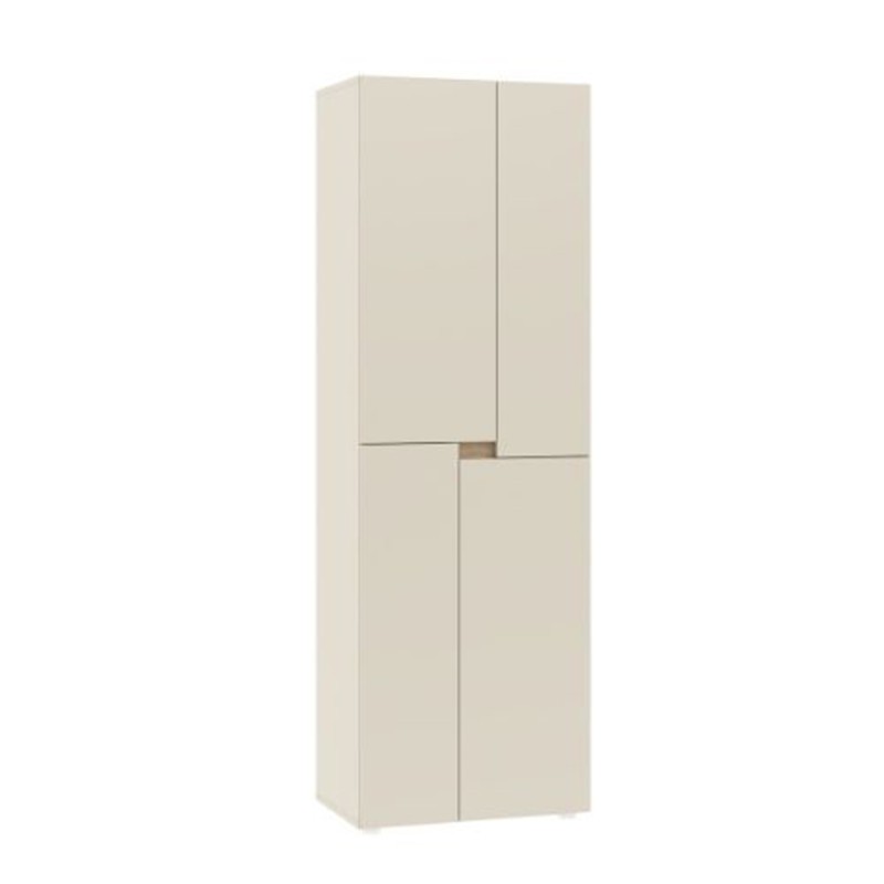 Armoire enfant INGA cachemire 4 portes h184cm