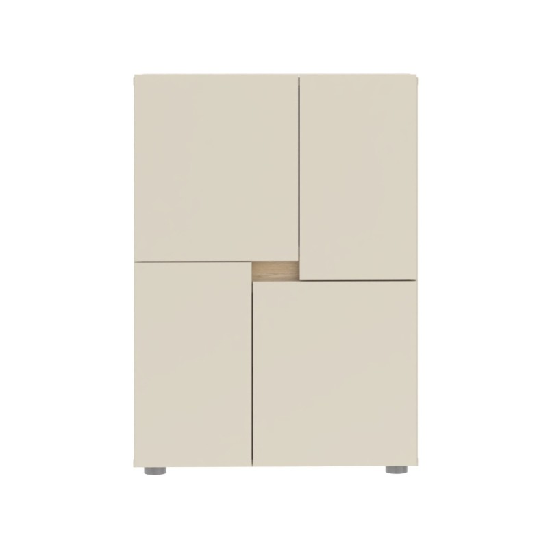 Bibliothèque enfant INGA cachemire 60x85cm