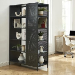 Bibliothèque PANTONE métal gris anthracite h180cm