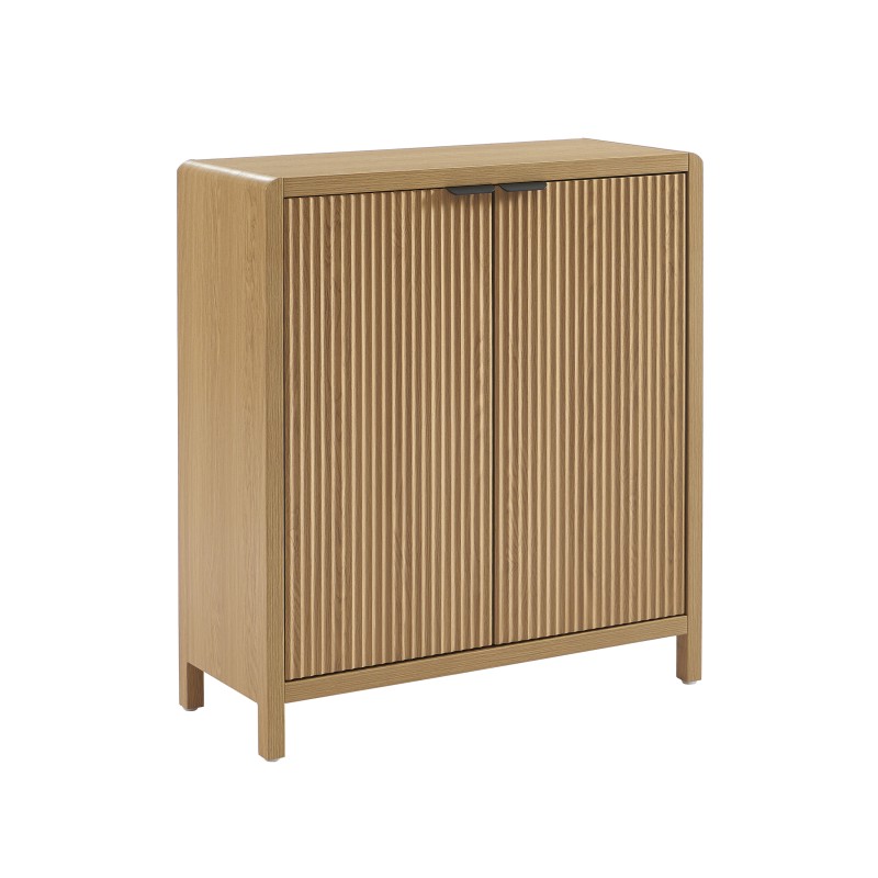 Buffet UTICA effet chêne 2 portes