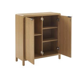 Buffet UTICA effet chêne 2 portes