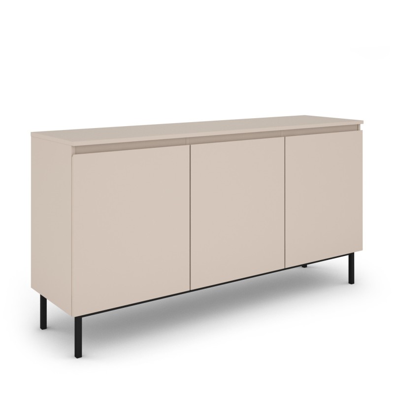 Buffet ARNI cachemire 3 portes 150cm