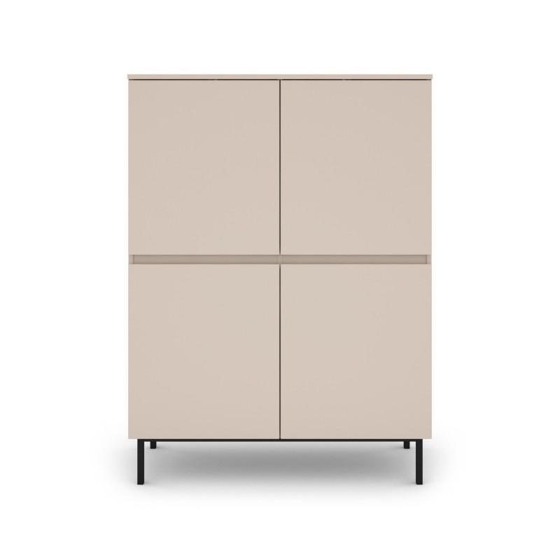 Buffet haut ARNI cachemire 4 portes