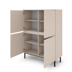 Buffet haut ARNI cachemire 4 portes