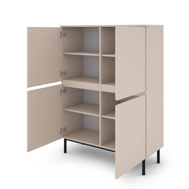 Buffet haut ARNI cachemire 4 portes