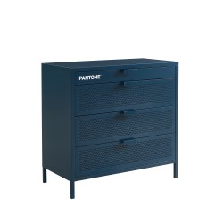 Commode PANTONE 4 tiroirs bleu nuit 80cm