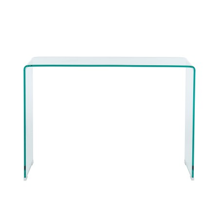 Console GINZA  verre trempé transparent 110cm