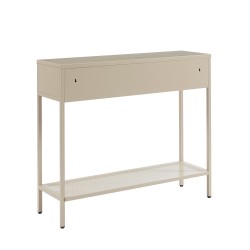 Console PANTONE métal taupe 100cm