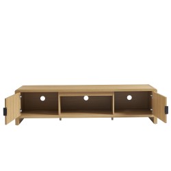 Meuble TV UTICA effet chêne 160cm