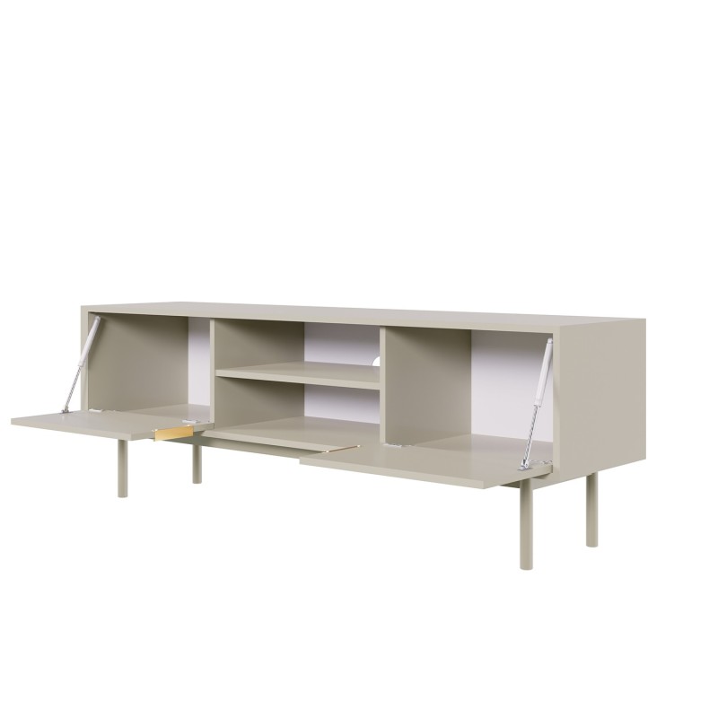 Meuble TV JONA  coloris cachemire 154cm