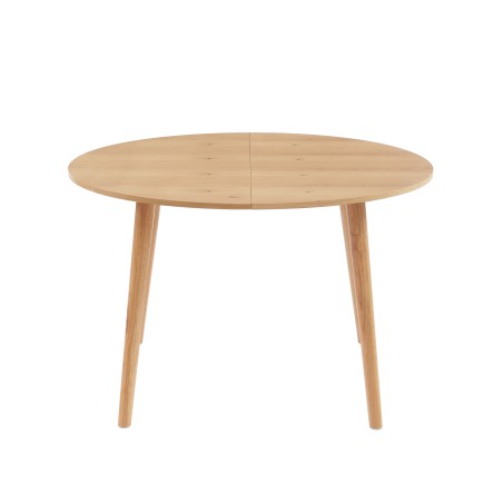 Table extensible ORACLE placage chêne 120 à 160cm