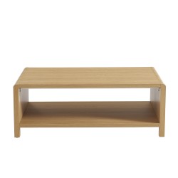 Table basse UTICA effet chêne