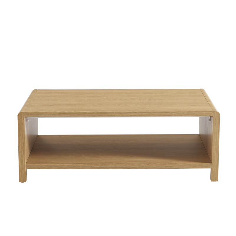 Table basse UTICA effet chêne