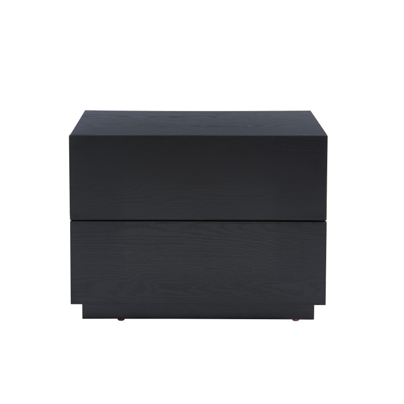 Table de chevet à led MORPHEE noire